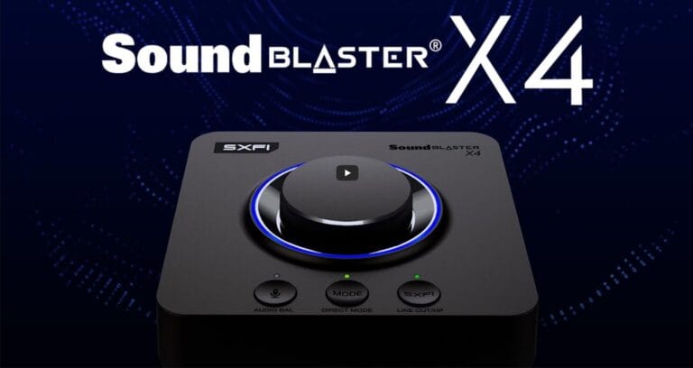 Creative Sound Blaster X4 Announced – Similar hardware vs X3 but now with SmartComms Kit and only a fiver more (£135 vs £130 RRP) 8 Creative Sound Blaster X4 Announced – Similar hardware vs X3 but now with SmartComms Kit and only a fiver more (£135 vs £130 RRP)