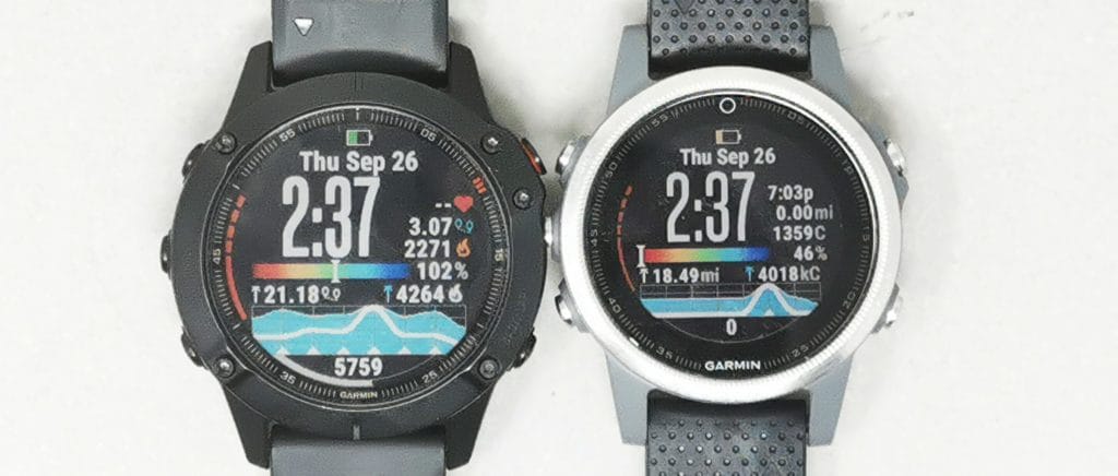 Garmin Fenix 6 vs Fenix 5 Plus vs Forerunner 945 – How does the Fenix 6 compare to Fenix 5+ and is it better than the Forerunner 945? 10 Fenix5s vs 6Pro 1024x436 1