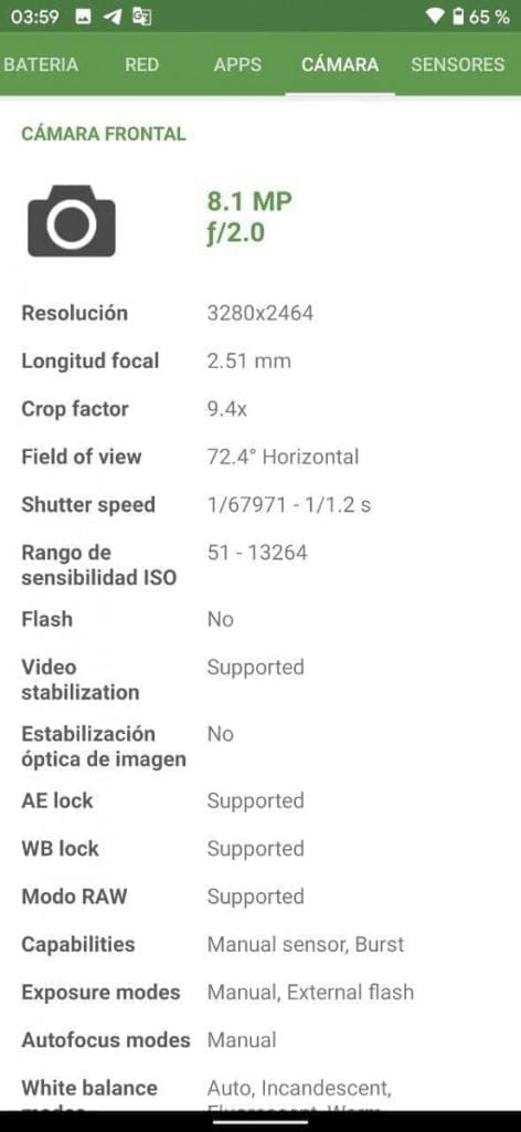Google Pixel 4a vs 3a Benchmarks, Specification and Price 4 Google Pixel 4a Camera Specs DevCheck 3 472x1024 1