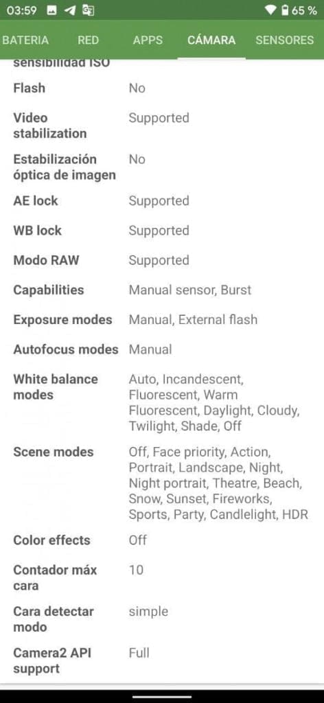 Google Pixel 4a vs 3a Benchmarks, Specification and Price 5 Google Pixel 4a Camera Specs DevCheck 4 472x1024 1