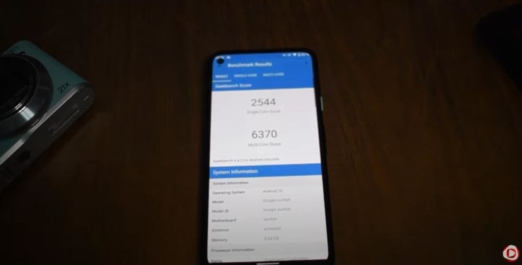 Google Pixel 4a vs 3a Benchmarks, Specification and Price 11 Google Pixel 4a geekbench 1024x521 1