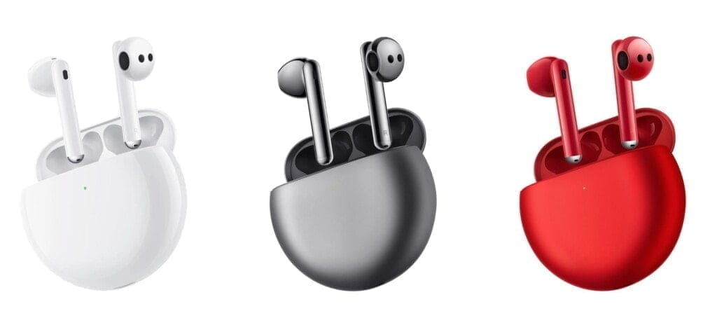 Huawei FreeBuds 4 vs FreeBuds 3 vs FreeBuds Pro – The open fit FreeBuds 3 get upgraded active noise cancelling 2 Huawei Freebuds 4 colours 1024x454 1