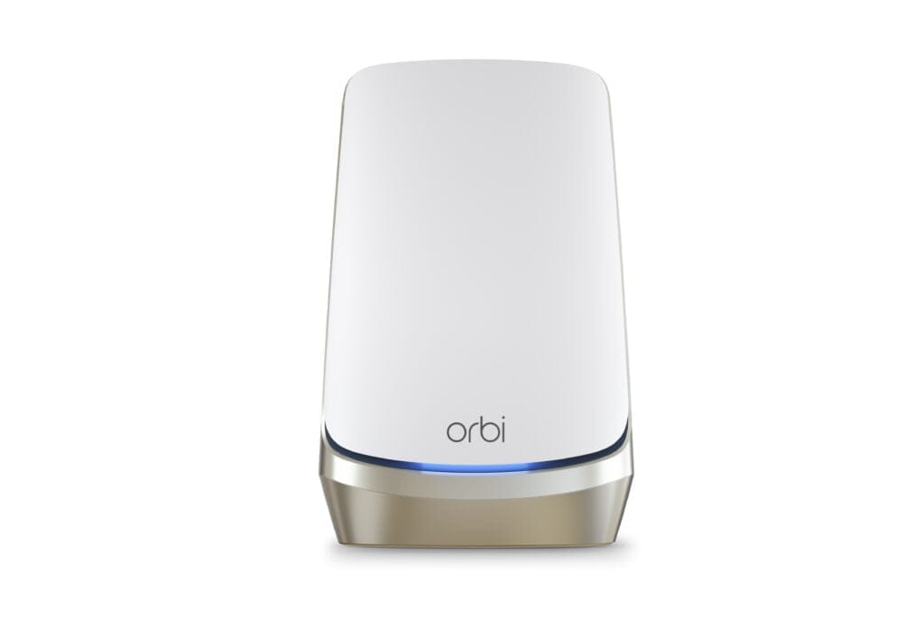 Netgear RBKE960 Orbi Mesh WiFi 6E System Announced For £1.5k – Quad-band vs Tri-band TP-Link Deco X96 3 Humdinger Orbi RBKE960 front white 1024x697 1