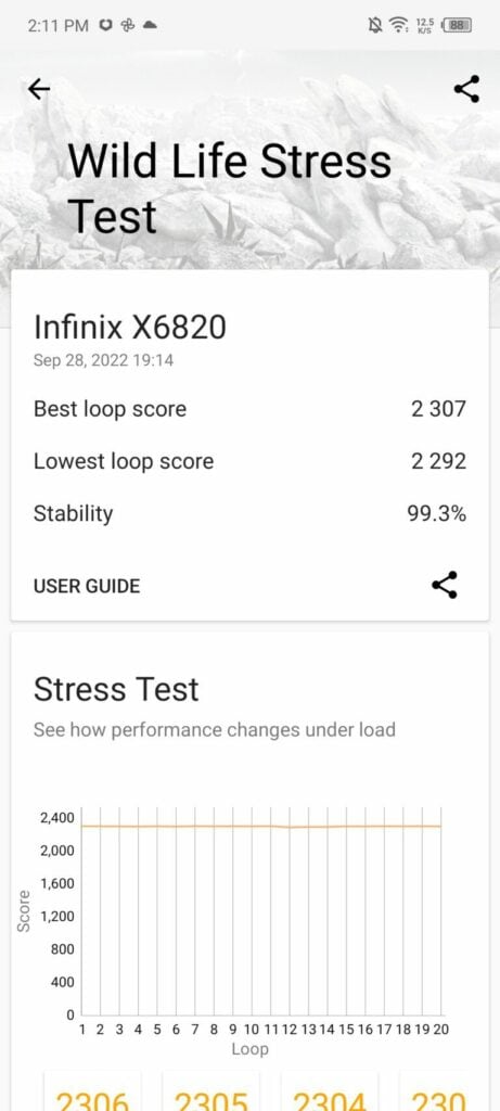 Infinix Ultra Dimensity 920 Benchmarks 3DWildlife 461x1024 1
