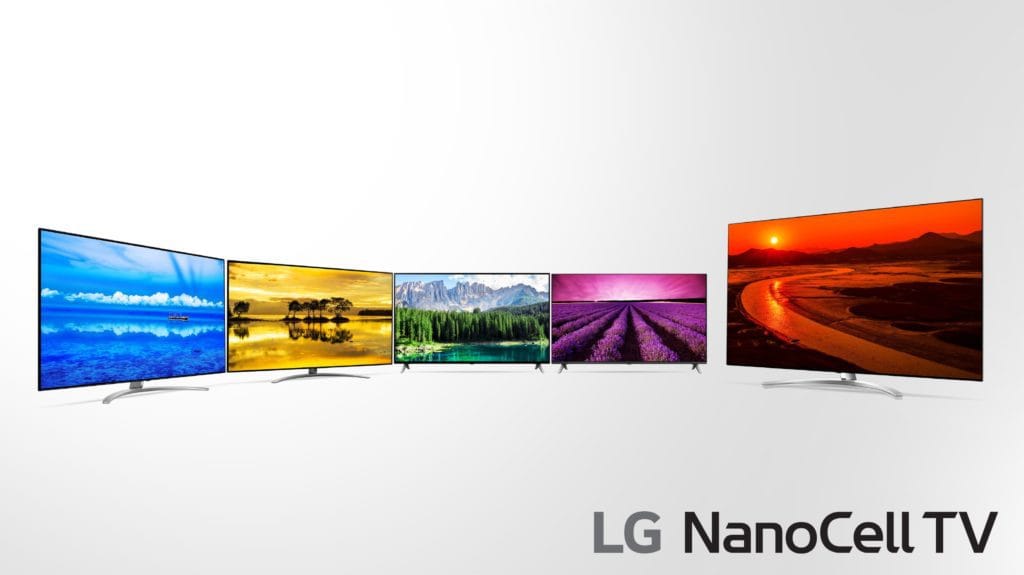 LG will launch TVs with HDMI 2.1 with support for 120fps & eARC plus new 8K TVs at CES 2019 2 LG NanoCell TV Range 1024x575 1