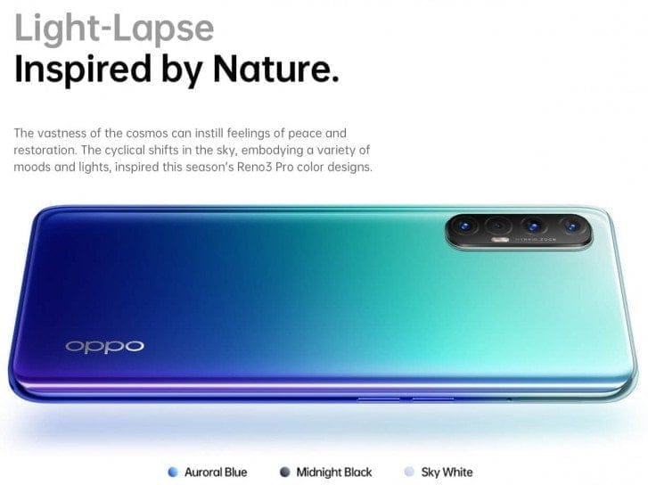 OppoReno3Pro 4g3