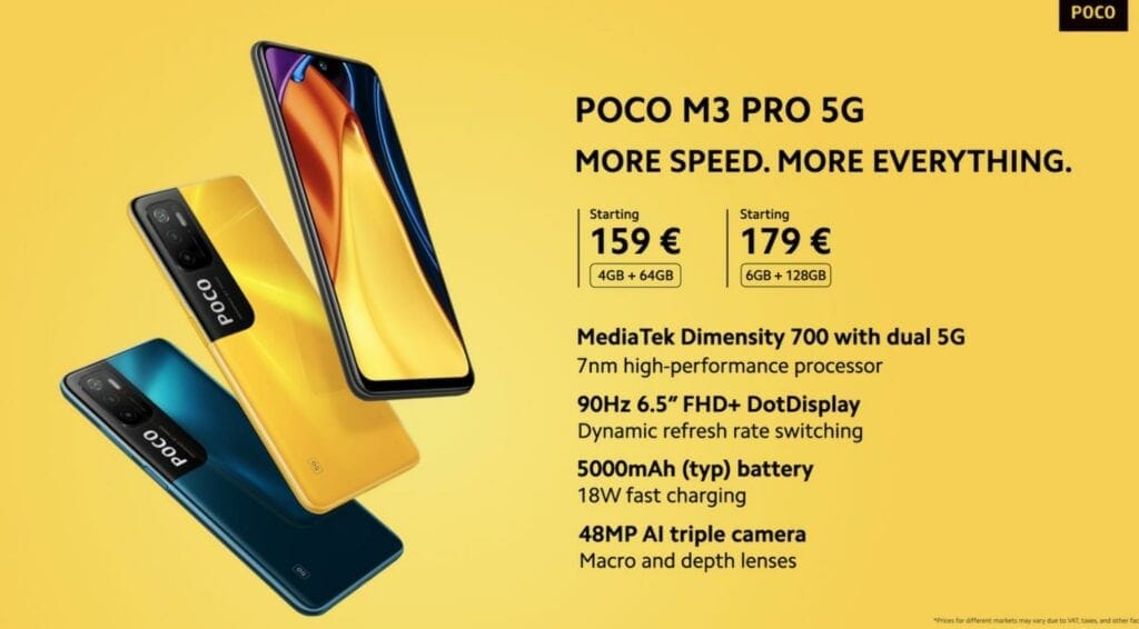Poco M3 Pro 5G vs Realme 8 5G – Basically the same phone. Buy whatever is cheapest at the time 4 Poco M3 Pro 1024x566 1