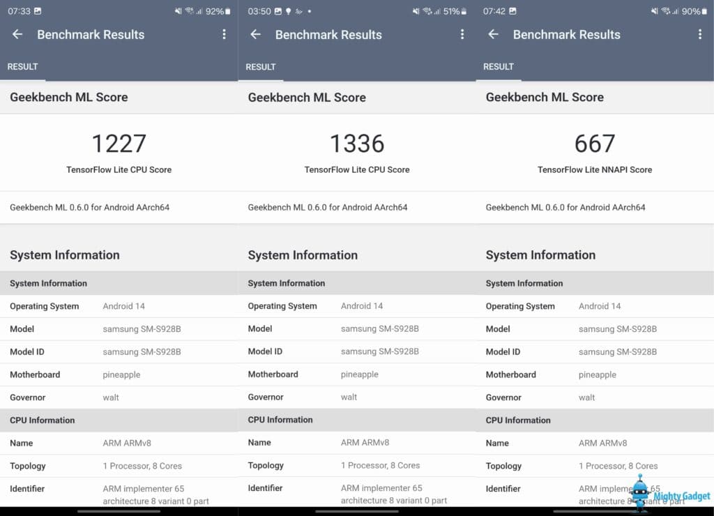 Samsung Galaxy S24 Ultra Geekbench ML Benchmark 1024x740 1