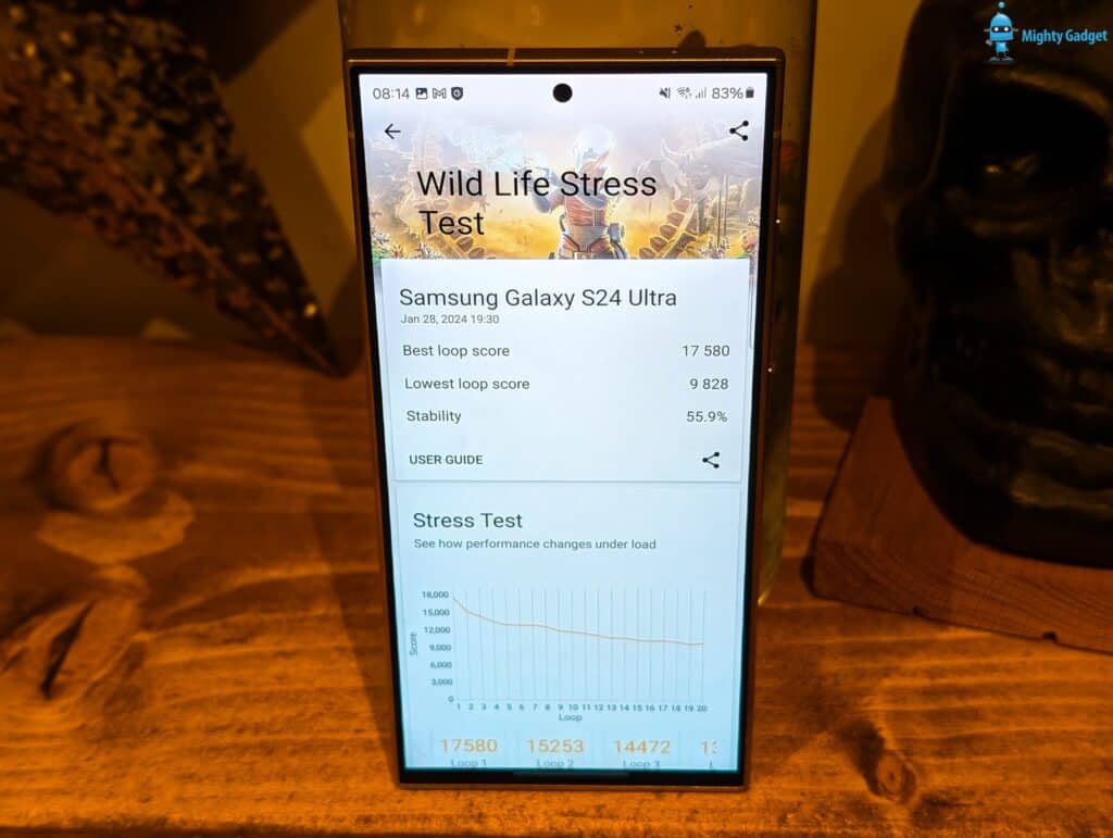 Samsung Galaxy S24 Ultra benchmarks 3DMark Wildlife Stress test 1 1 1024x771 1