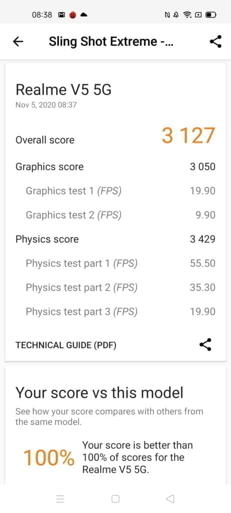 Mediatek Dimensity 800U vs 800 & 720 vs Qualcomm Snapdragon 750G Compared – How does the Realme 7 5G performance to Realme V5 & Xiaomi Mi 10T Lite 5G? 14 Screenshot 2020 11 05 08 38 17 37 184de9e0b3a101db6ffcef3e27ec3a86 1 461x1024 1