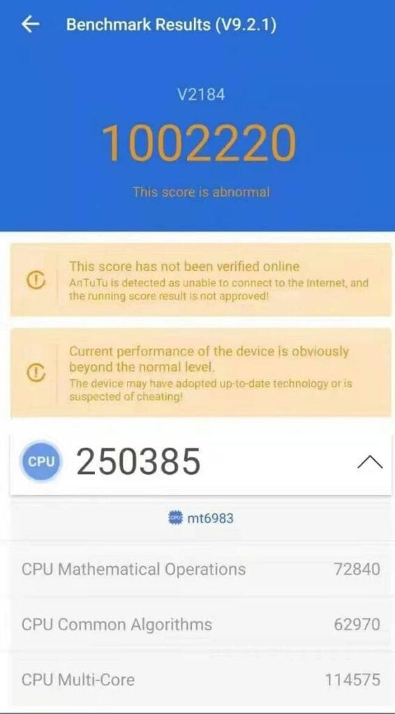 Qualcomm Snapdragon 8 Gen1 vs MediaTek Dimensity 9000 vs Samsung Exynos 2200 Specifications & Benchmarks Compared – What we know so far 7 Vivo Mediatek Dimensity 2000 antutu 566x1024 1