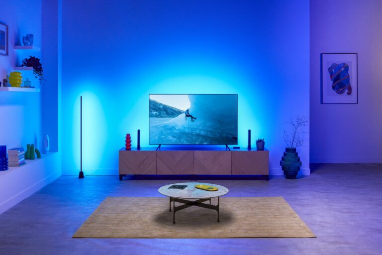 WiZ HDMI Sync Box Launches: Affordable TV Lighting Sync vs Philips Hue Sync Box