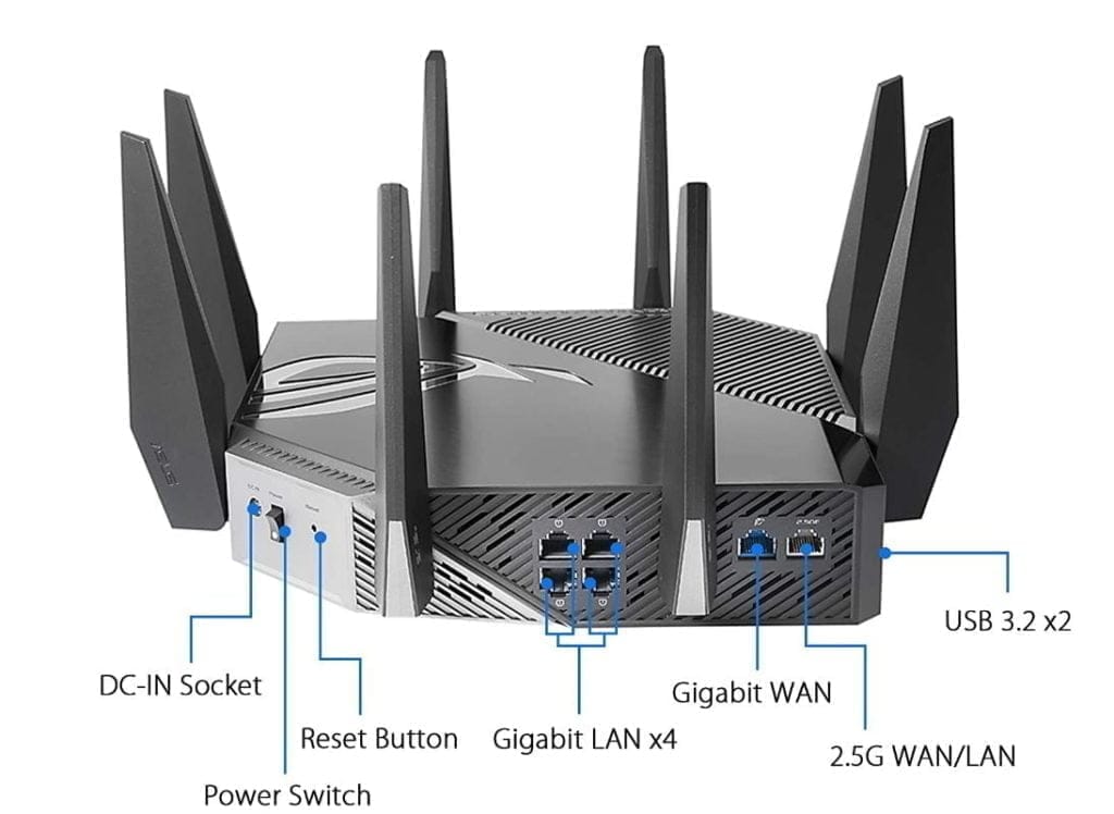 Asus ROG Rapture GT-AXE11000 Wi-Fi 6E Router with 6GHz gets listed on Amazon. How does it compare vs GT-AX11000 & Xiaomi Mi Router AX6000? 3 chrome 28IKGpIKDz 1024x748 1