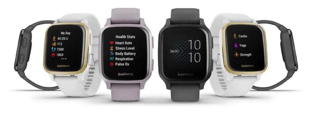 Garmin Venu SQ vs Venu vs Forerunner 45 Compared – A new affordable square Venu, similar to the Fitbit Versa 3 6 chrome v3mqOhADMX 1024x361 1