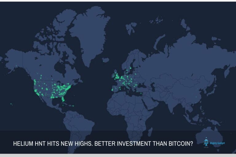 Helium HNT hits highs of $7.76 / £5.57, making it a guilt-free investment vs Bitcoin & Ethereum