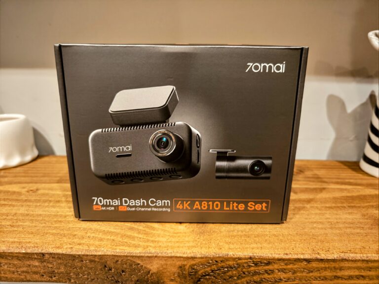 70mai Dash Cam 4K A810 Lite Review