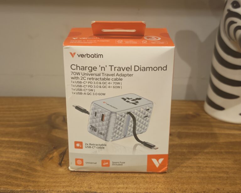 Verbatim Charge n Travel 70W 2C Universal Travel Adaptor Review – Model Number – 30188