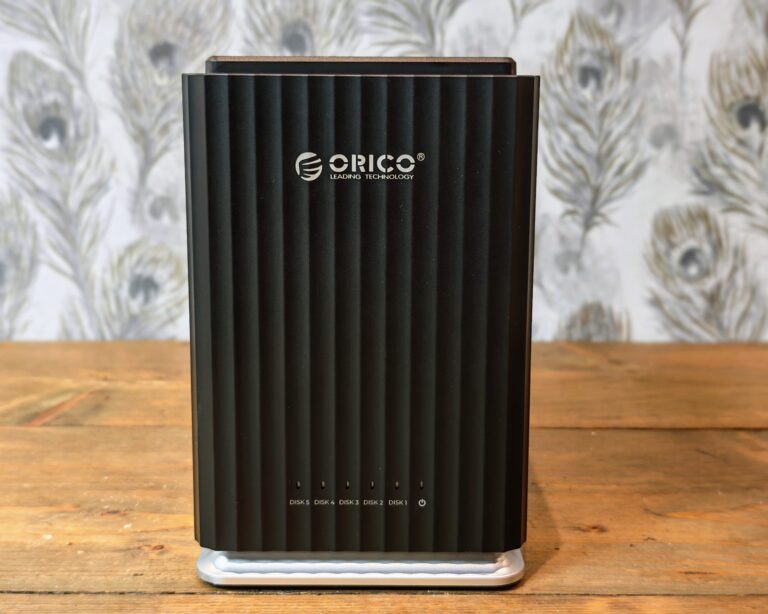 Orico 9758 5-Bay DAS Review with a mini PC for an Unraid NAS