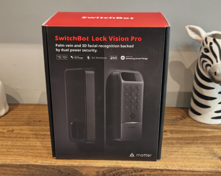 SwitchBot Lock Vision Pro Review – Smart deadbolt locks with 3D structured-light facial recognition for the US market