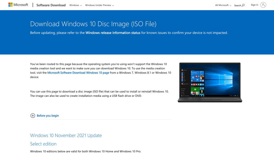 4 install windows 10