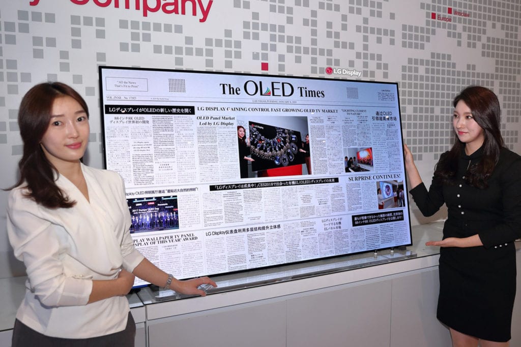 LG 88-inch 8K OLED with 3.2.2-channel Dolby Atmos audio announced at CES 2019 2 4K 65 Oled 1024x683 1
