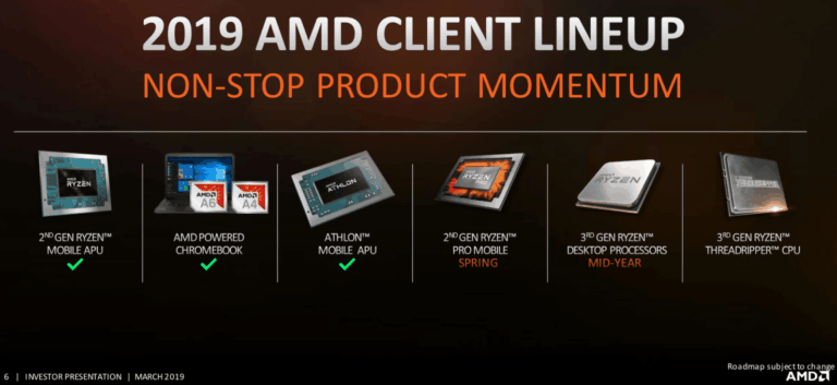 AMD Ryzen 3000 CPUs, Radeon RX Navi GPUs & EPYC Rome server chips will officially be announced during Computex opening keynote