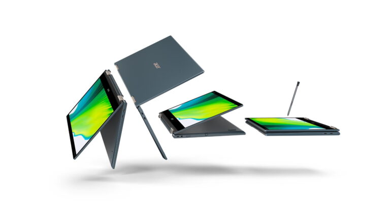 Acer Spin 7 first laptop with Qualcomm Snapdragon 8cx Gen 2 5G Windows on Arm Notebook Launched with 24 Hour Battery Life