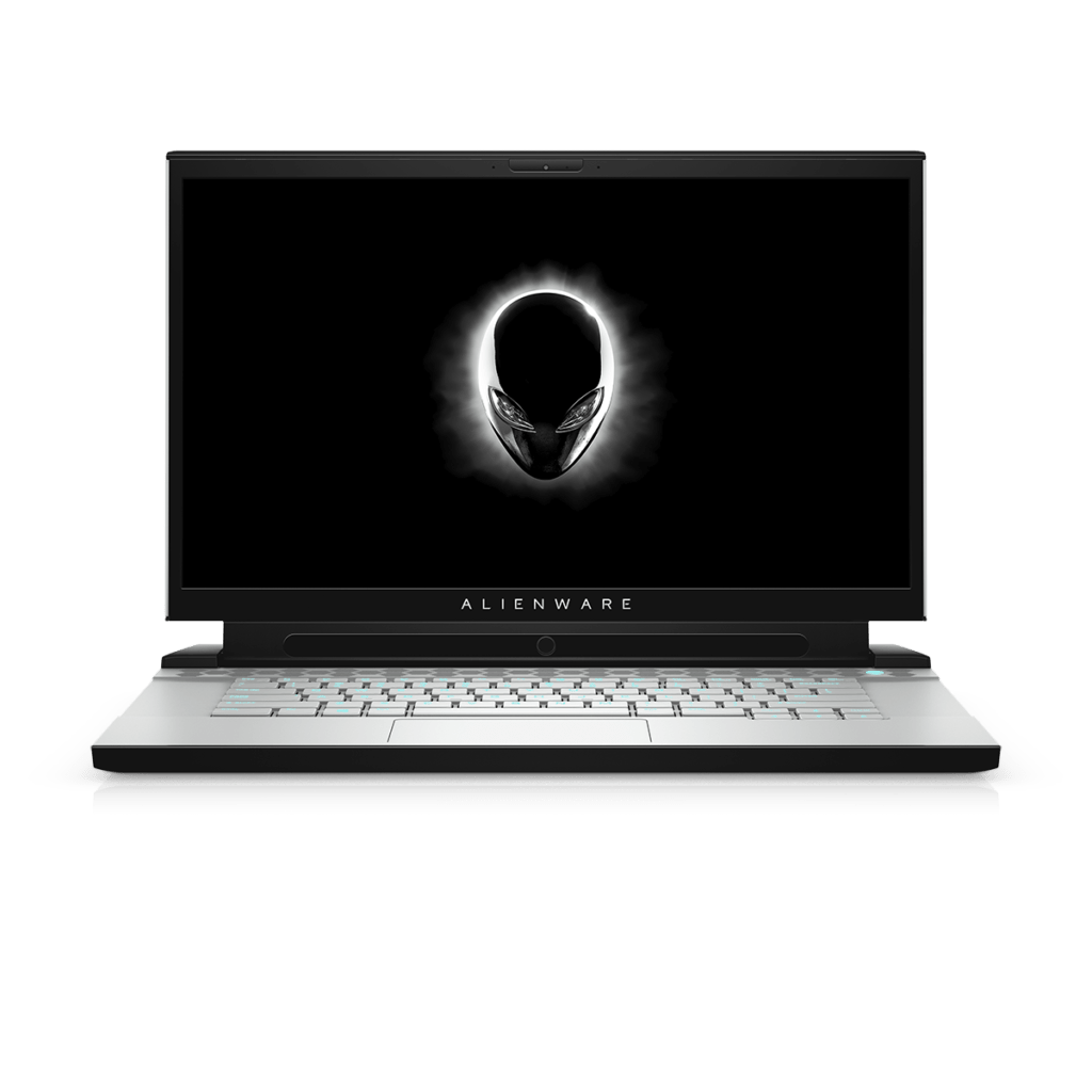 Alienware m15 front view open Tobii white 1024x1024 1