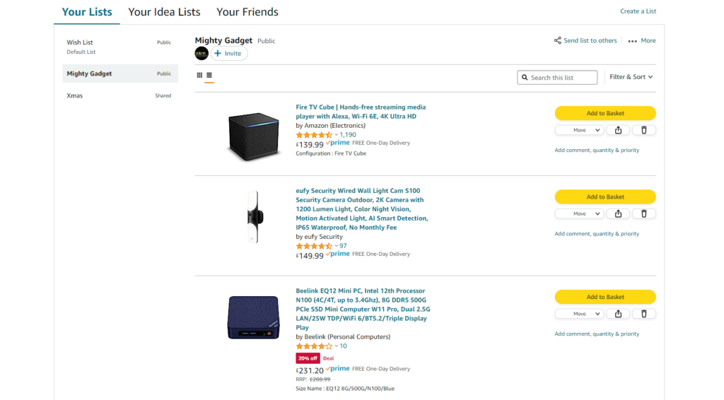 Amazon Wish List FAQ – What are they, and how to find someone's wish list on Amazon? 2 Amazon Wish List 1024x566 1