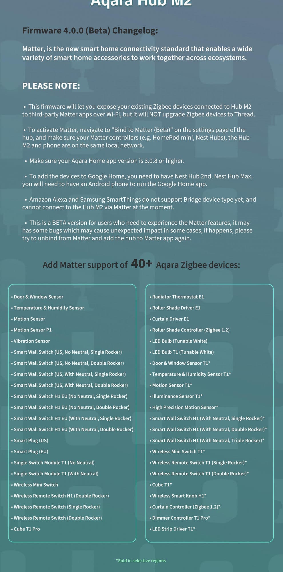 Aqara M2 Hub Starts to get Matter Support with V4 Firmware 2 Aqara Matter Update scaled 1