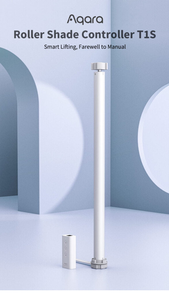 Aqara Unveils Roller Shade Controller T1S with Matter Over Bridge Support 587x1024 1