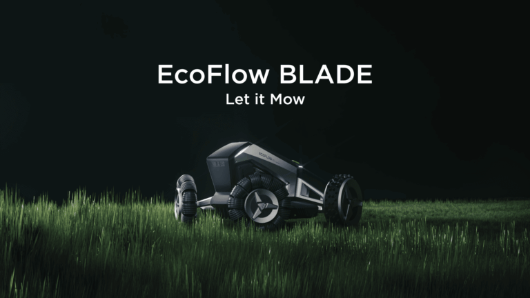 EcoFlow Blade robotic lawn-sweeping mower launched for £2,699
