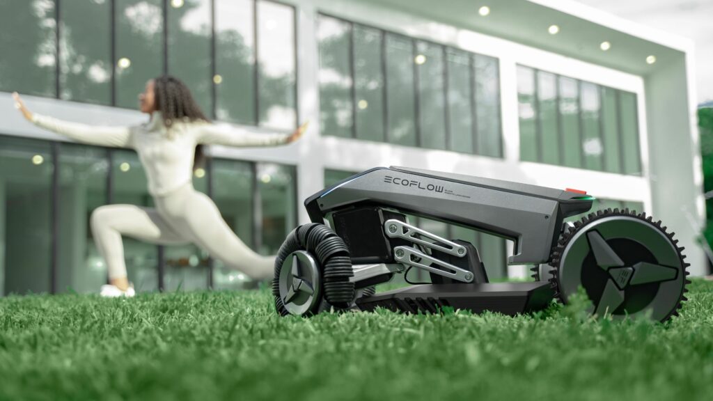 EcoFlow Blade robotic lawn-sweeping mower launched for £2,699 2 BLADE Safety1 1024x576 1
