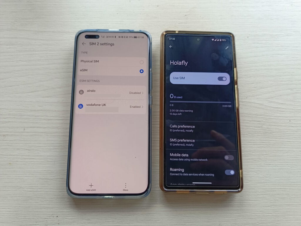 UK eSIM Providers - How To Get An eSIM with a UK Mobile Network 3 Can I use a SIM card and eSIM at the same time 1024x768 1