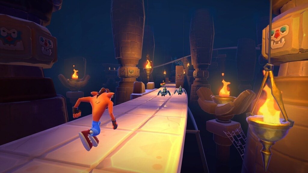 Crash Bandicoot Comes to Mobile 2 Crash Bandicoot On the Run Temple Ruins 1024x576 1