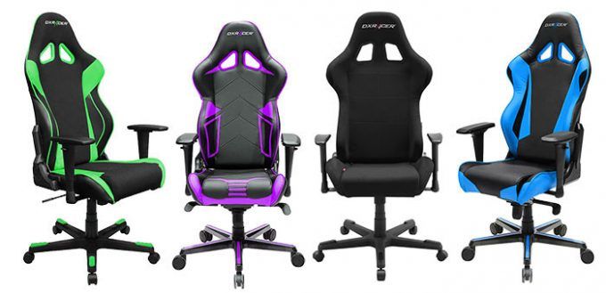 5 Chairs For Professional Esports Gamers 5 DX Formula Series