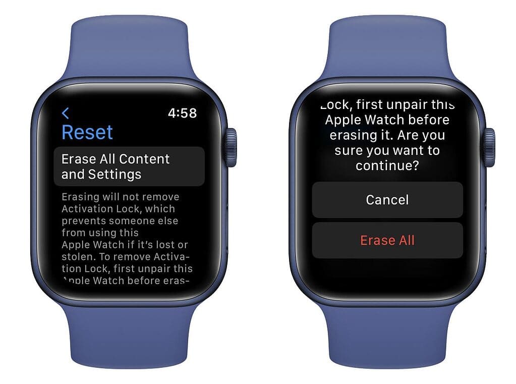 Erase All Content and Settings Apple Watch 1024x761 1