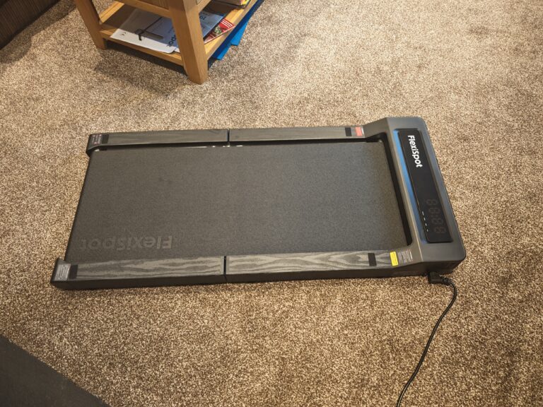Flexispot Portago Walking Pad Review – 180° Foldable Walking Pad with Brushless Motor
