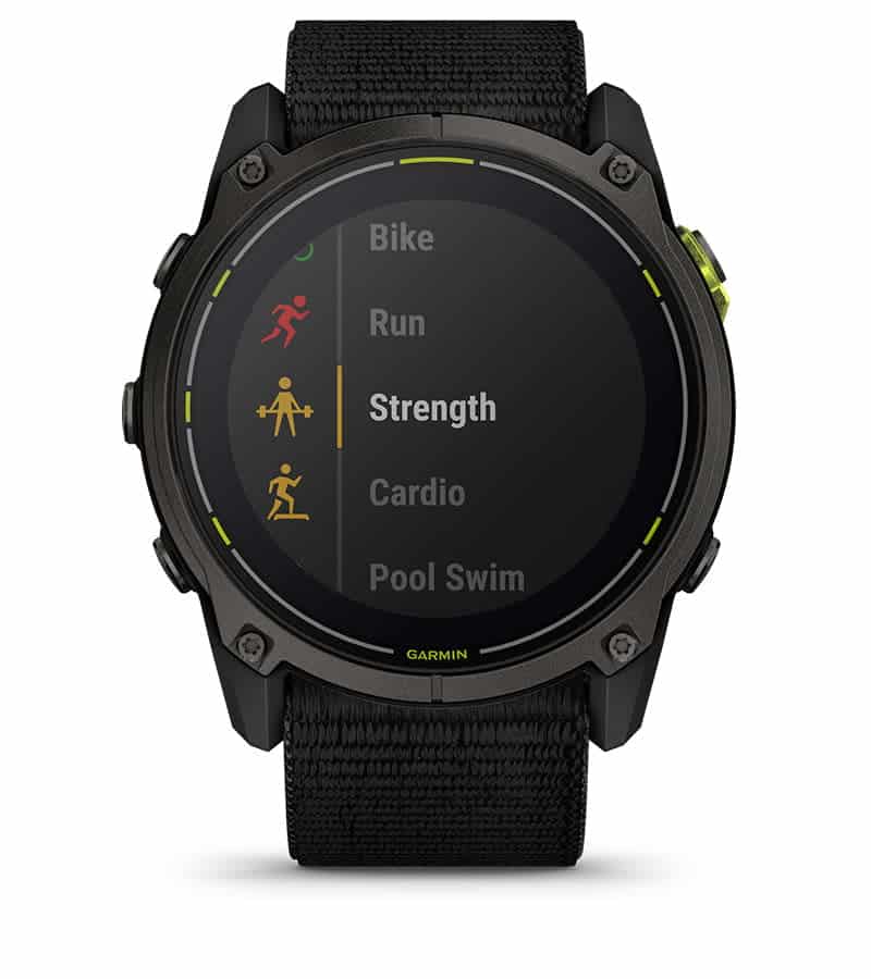 Garmin Enduro 3 is now available from £770 with up to 36 days battery or 90 with solar 6 Garmin Enduro 37233 ADVANCED STRENGTH TRAINING