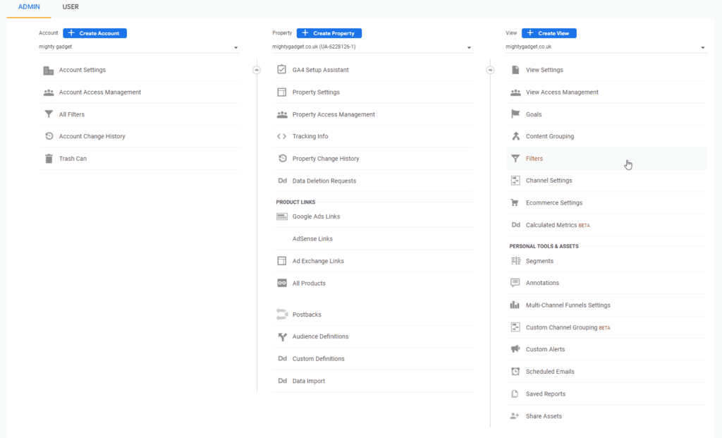 How to remove fake traffic from Google Analytics – Filter traffic spam from Czechia and Seychelles 2 How to remove fake traffic from Google Analytics 2 1024x621 1