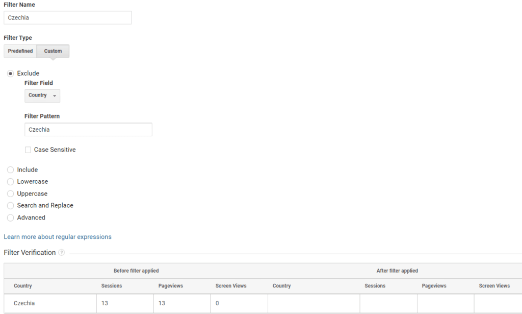 How to remove fake traffic from Google Analytics – Filter traffic spam from Czechia and Seychelles 4 How to remove fake traffic from Google Analytics 4 1024x615 1