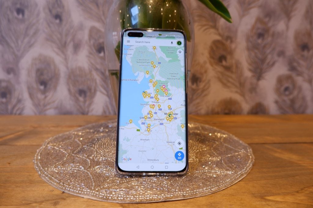 How To Install Google Play store & Google Mobile Services on the Huawei P40 Pro without notification errors 5 Huawei P40 Pro Google Maps 1024x683 1