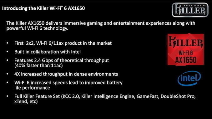 The Killer AX1650 module brings Wi-Fi 6/11ax to laptops & system builders 3 Killer