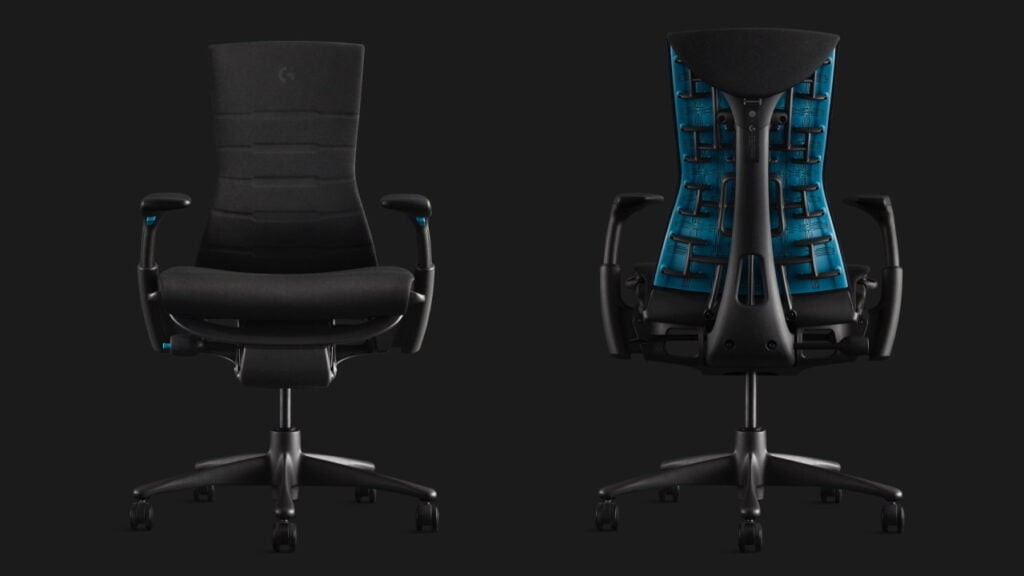 5 Chairs For Professional Esports Gamers 3 Logitech G x Herman Miller Embody2 1024x576 1
