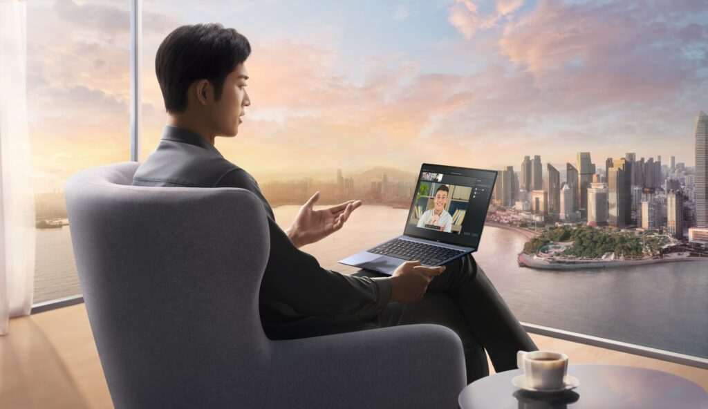 Huawei @ IFA: Huawei Watch D uses a discrete pump for blood pressure + MateBook X Pro, MatePad Pro, and Nova 10 Pro launch 6 MateBook X Pro Lifestyle Image 3 1024x592 1