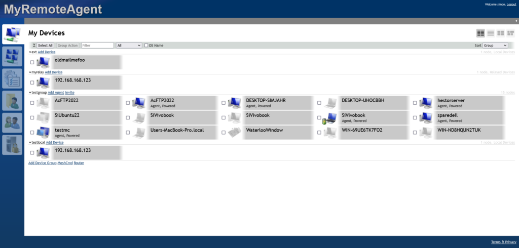 Open-Source MSP Tech Stack – RMM / PSA / ITSM / Remote Access Tools for Startup MSPs 8 MeshCentral 1024x490 1