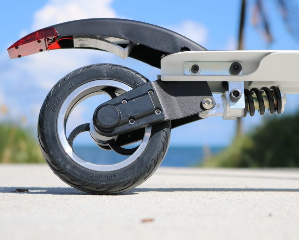 Mosquito foldable electric scooter for adults with rear suspension 1024x820 1