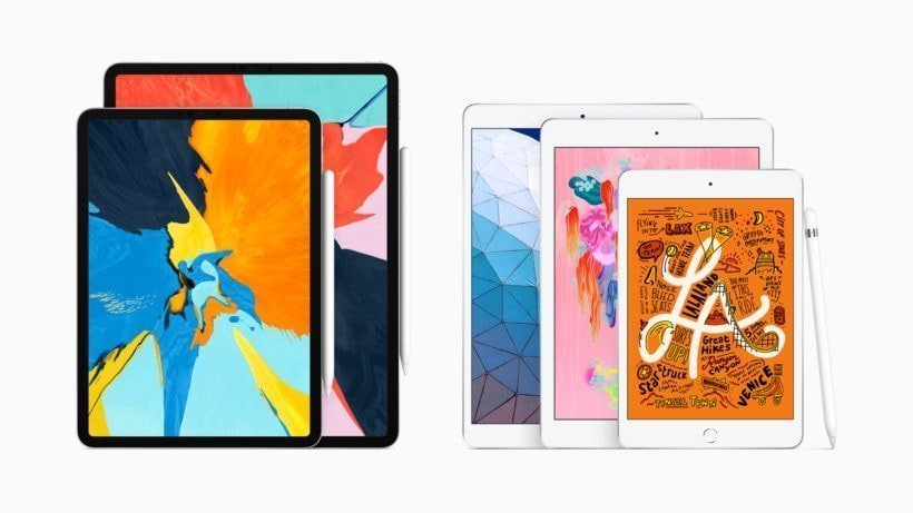 New iPad air and iPad mini with Apple Pencil 03182019 big.large 2x 820x461 1