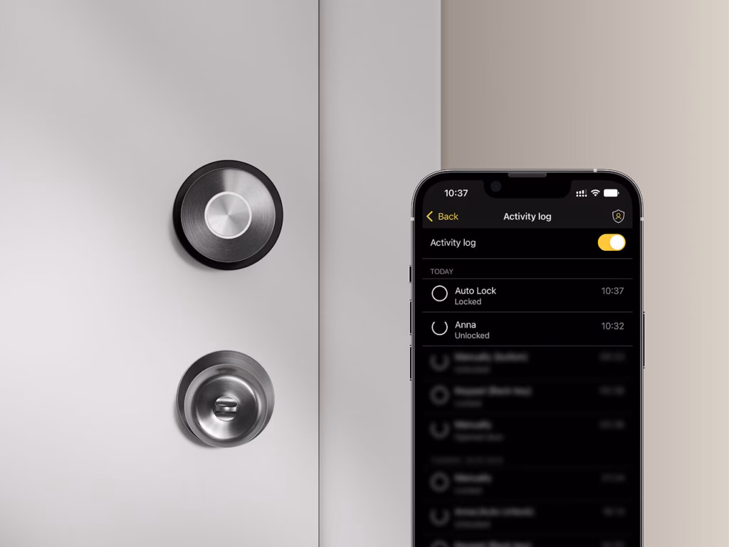 Nuki Enters US Market with Award-Winning Smart Lock Technology 2 Nuki activity log Auto Unlock 1024x768 1