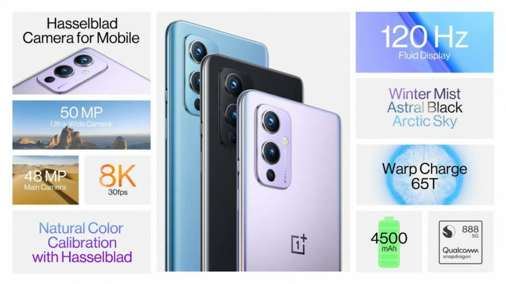 OnePlus 9 Pro starts from £829 with OP9 from £629 – Small £30 increase from last year 6 OP9 1024x576 1